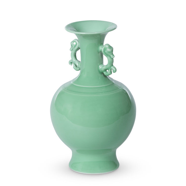 Celadon Glaze Gourd Vase