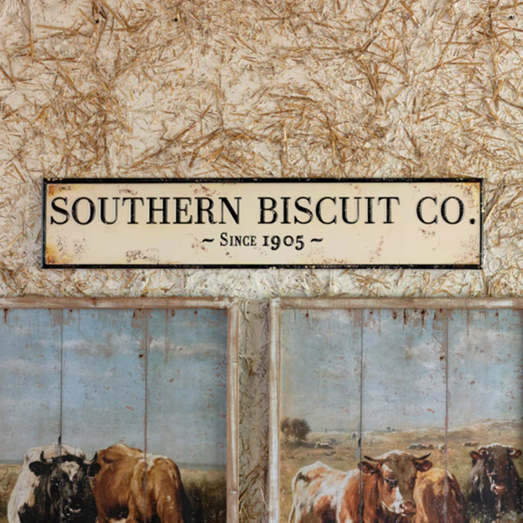 Southern Biscuit Co Metal Sign
