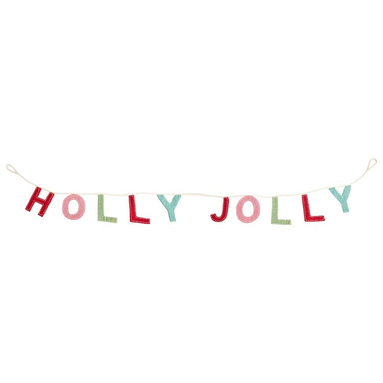 Holly Jolly Christmas Garland