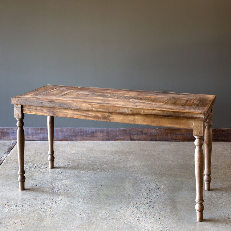 Reclaimed Wood Fixture Console Table Large