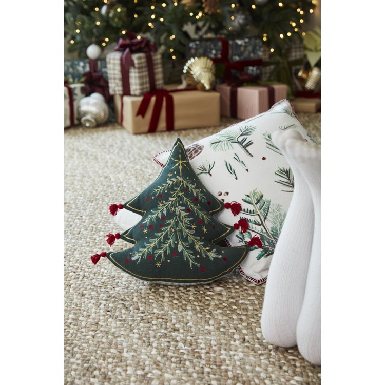 Nutcracker's Waltz Tree Pillow