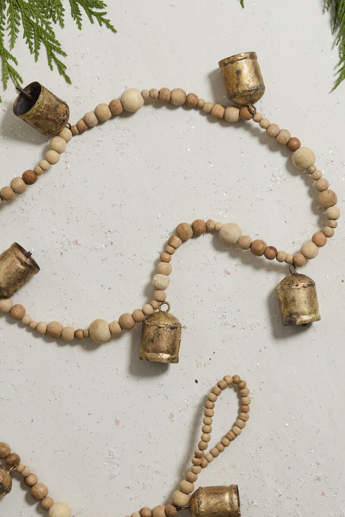 Bead and Bell Garland