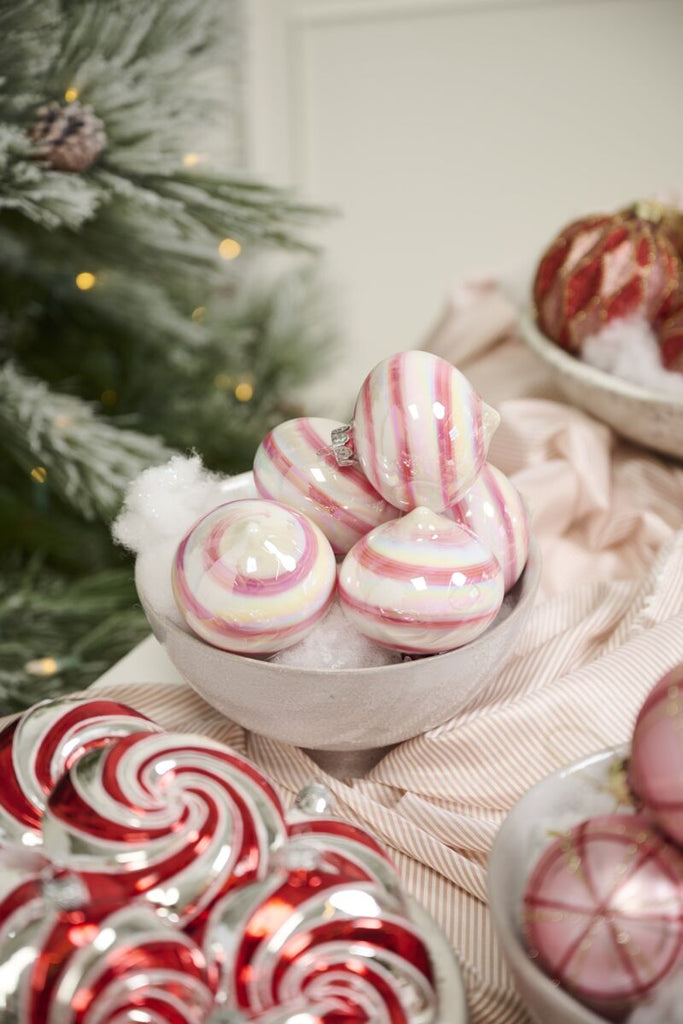 Candy Swirl Ornaments (2 Styles)