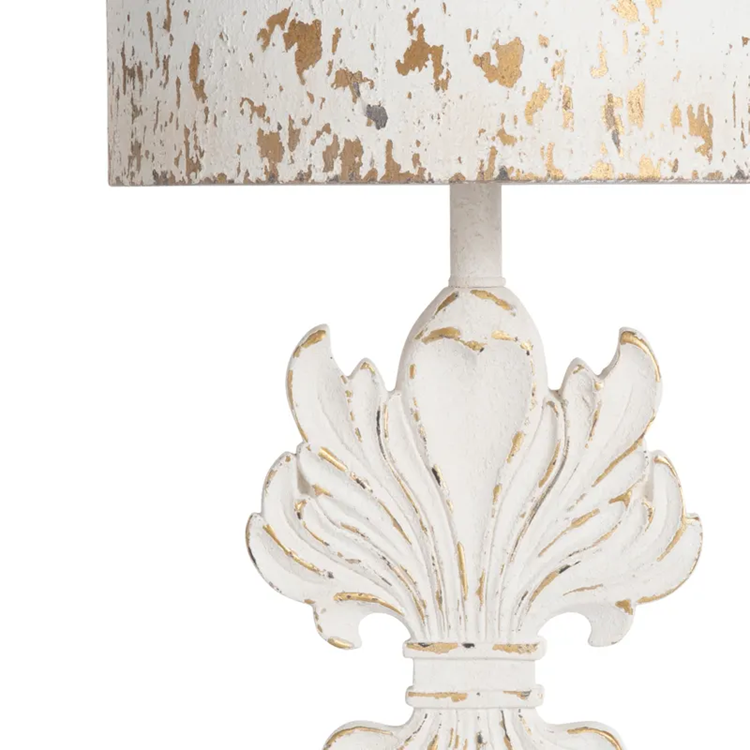 French Lefleur Table Lamps Set/2