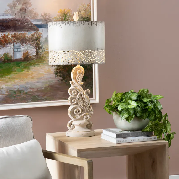 Corinthian Table Lamps Set/2