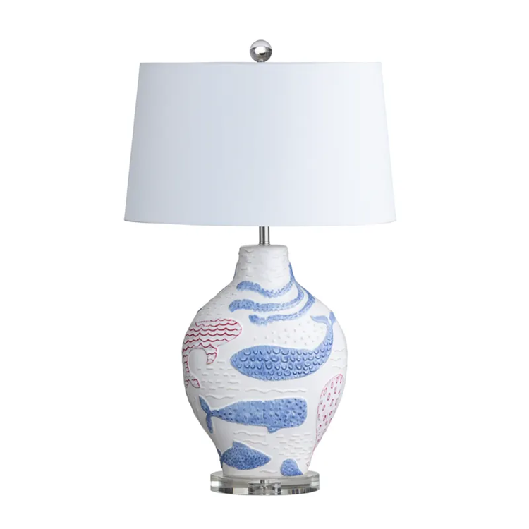 Orca Ocean Kingdom Table Lamps Set/2