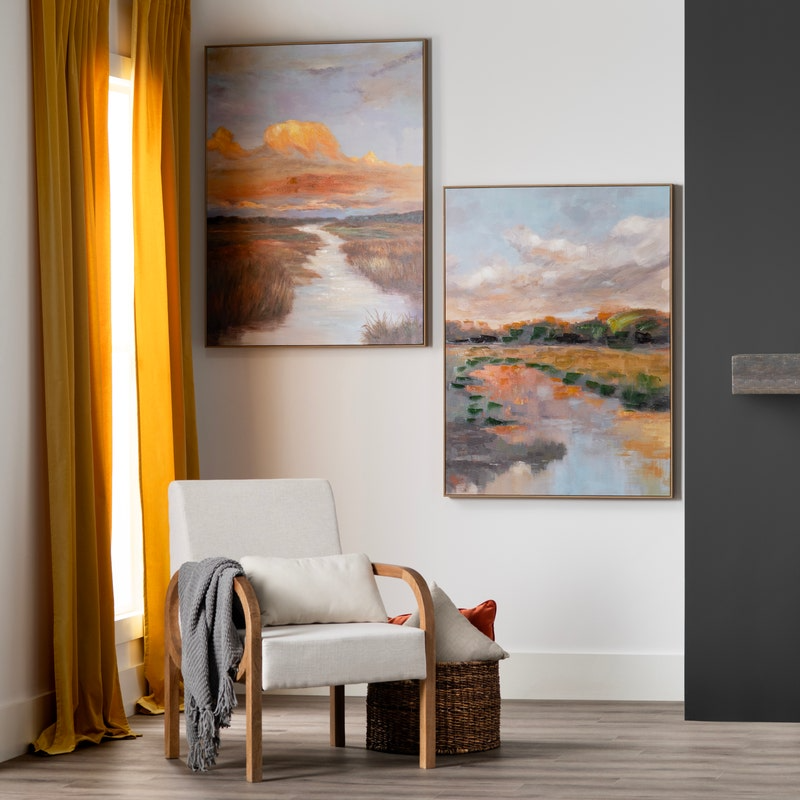 Talmo Framed Canvases Set/2