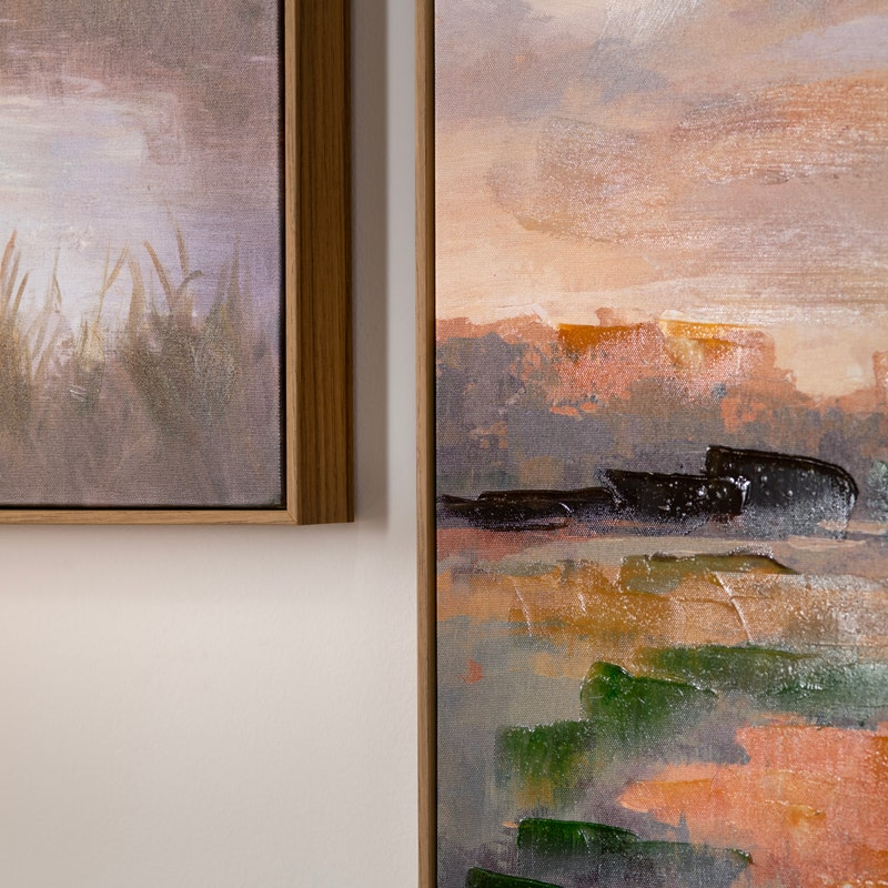 Talmo Framed Canvases Set/2