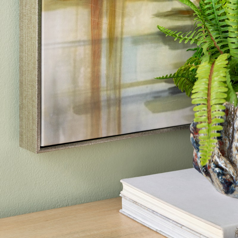 Aqua Stance Framed Canvases Set/2