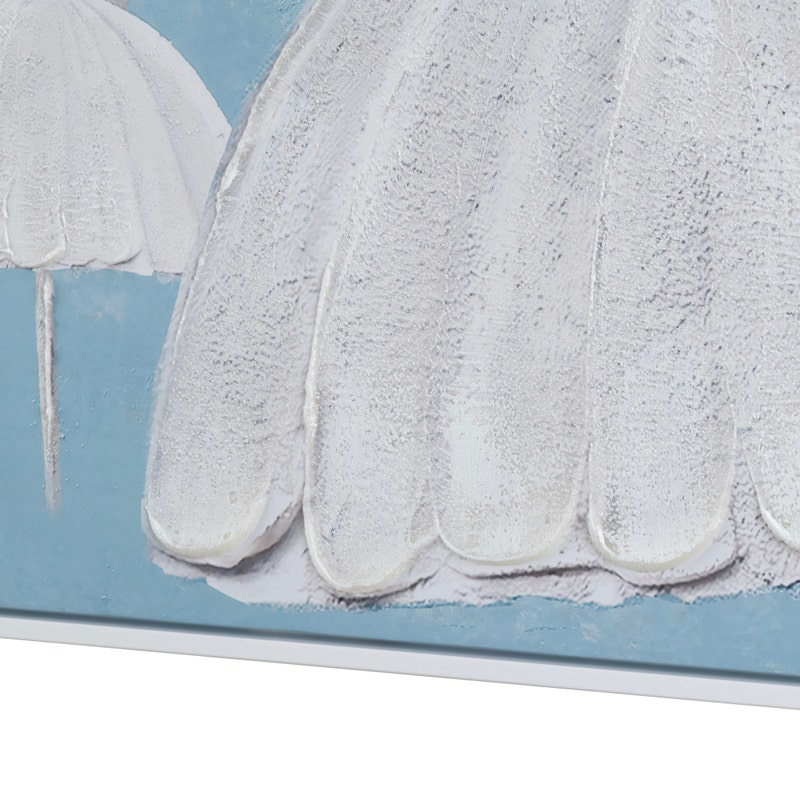 Turquoise Skies Framed Canvases Set/2