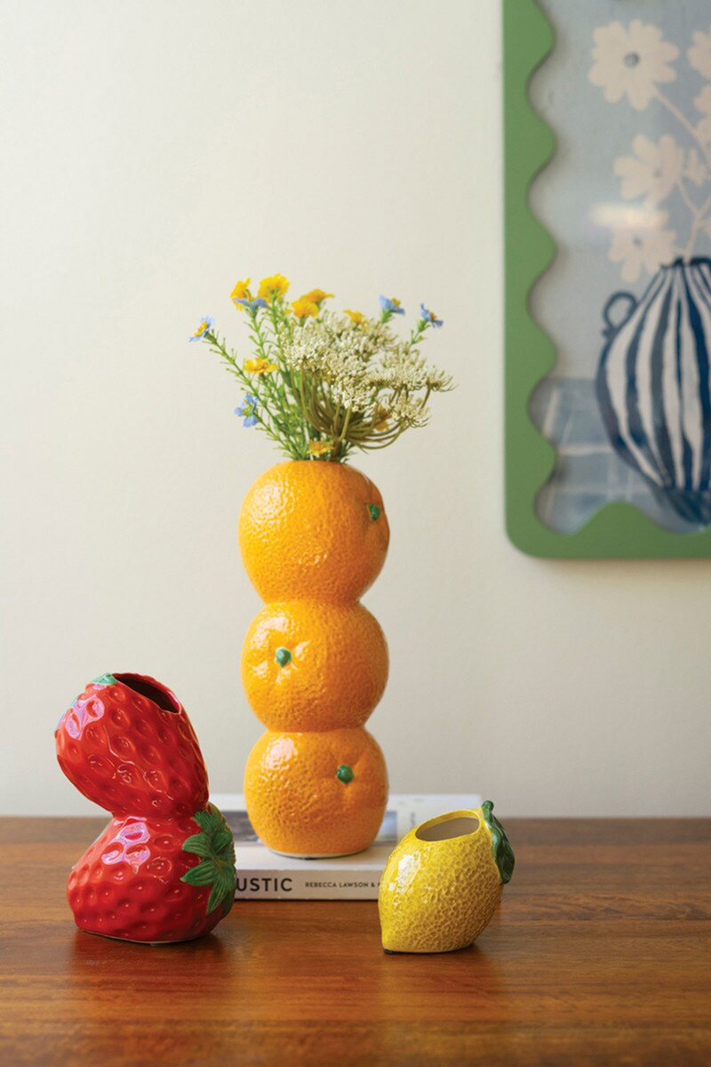 Ceramic Bud Vases Set/3