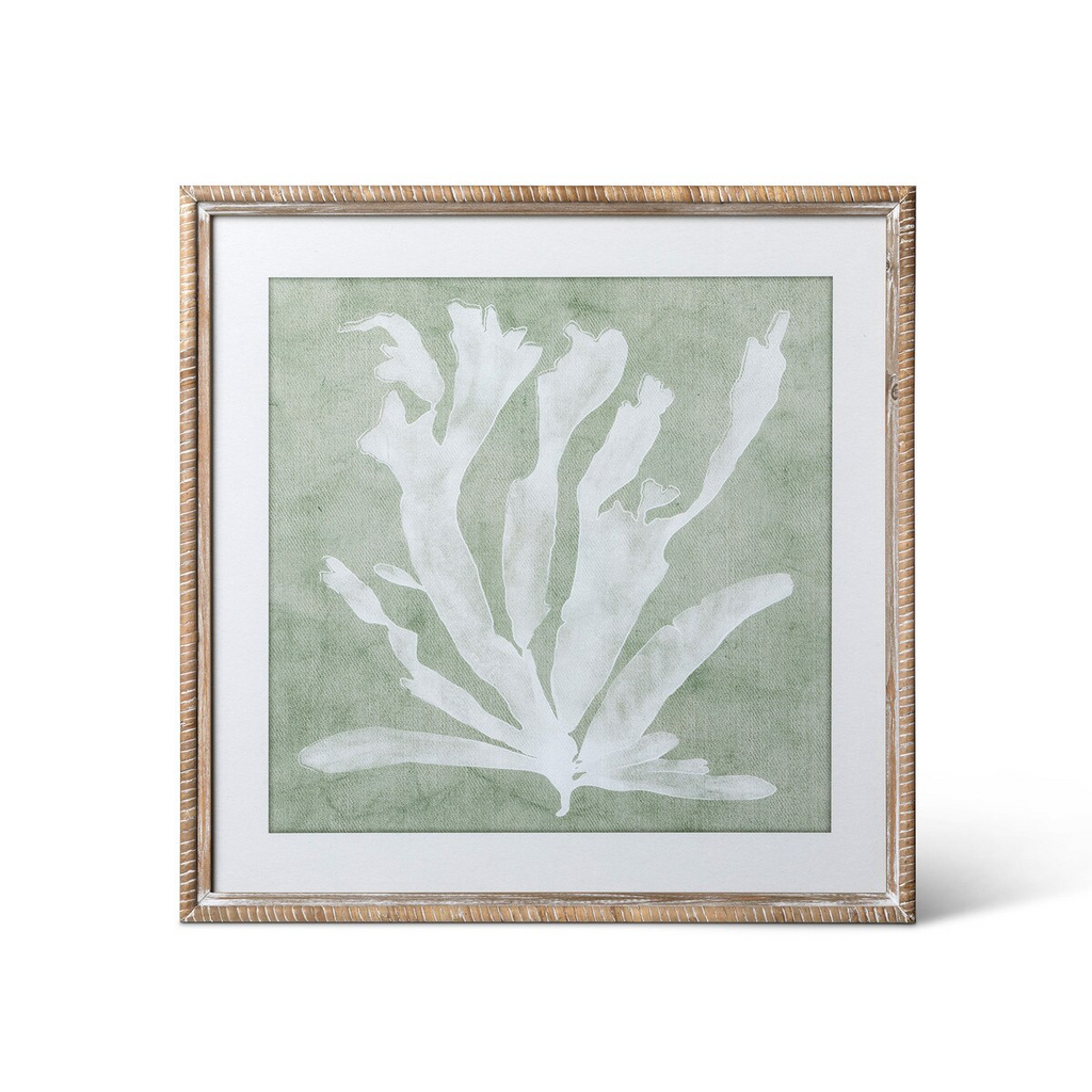 Isla Framed Coral Wall Art