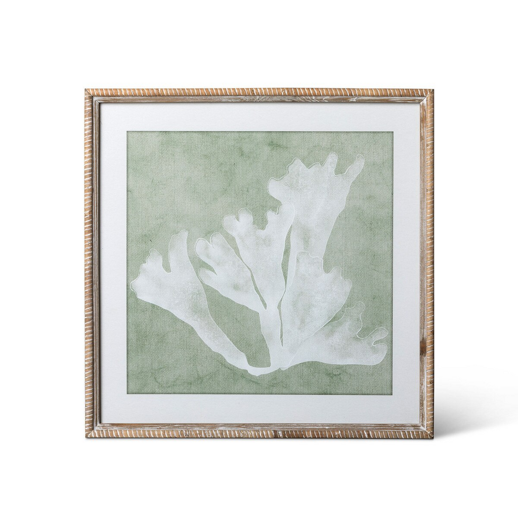 Isla Framed Coral Wall Art