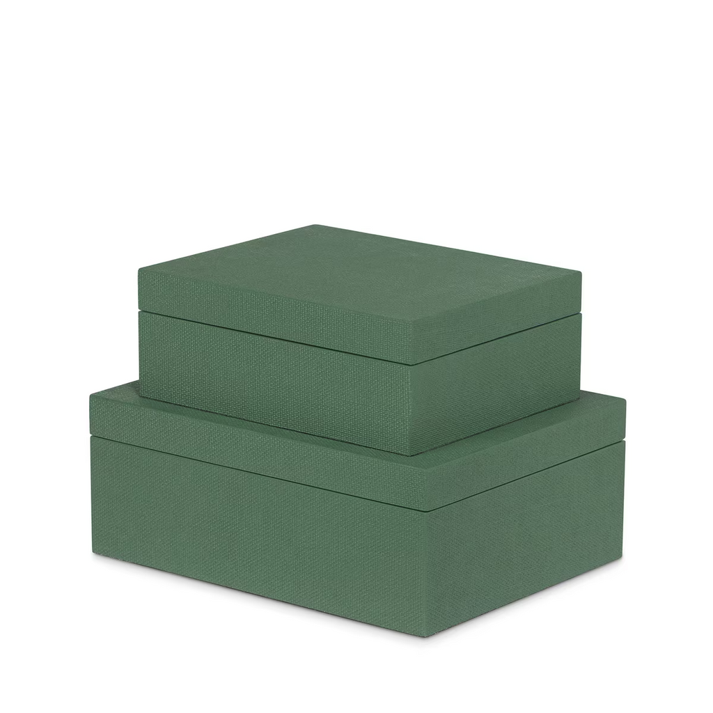 St Tropez Decorative Boxes Set/2 (11 Colors)