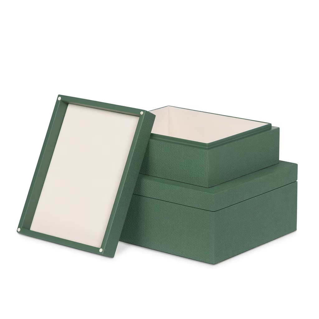 St Tropez Decorative Boxes Set/2 (11 Colors)