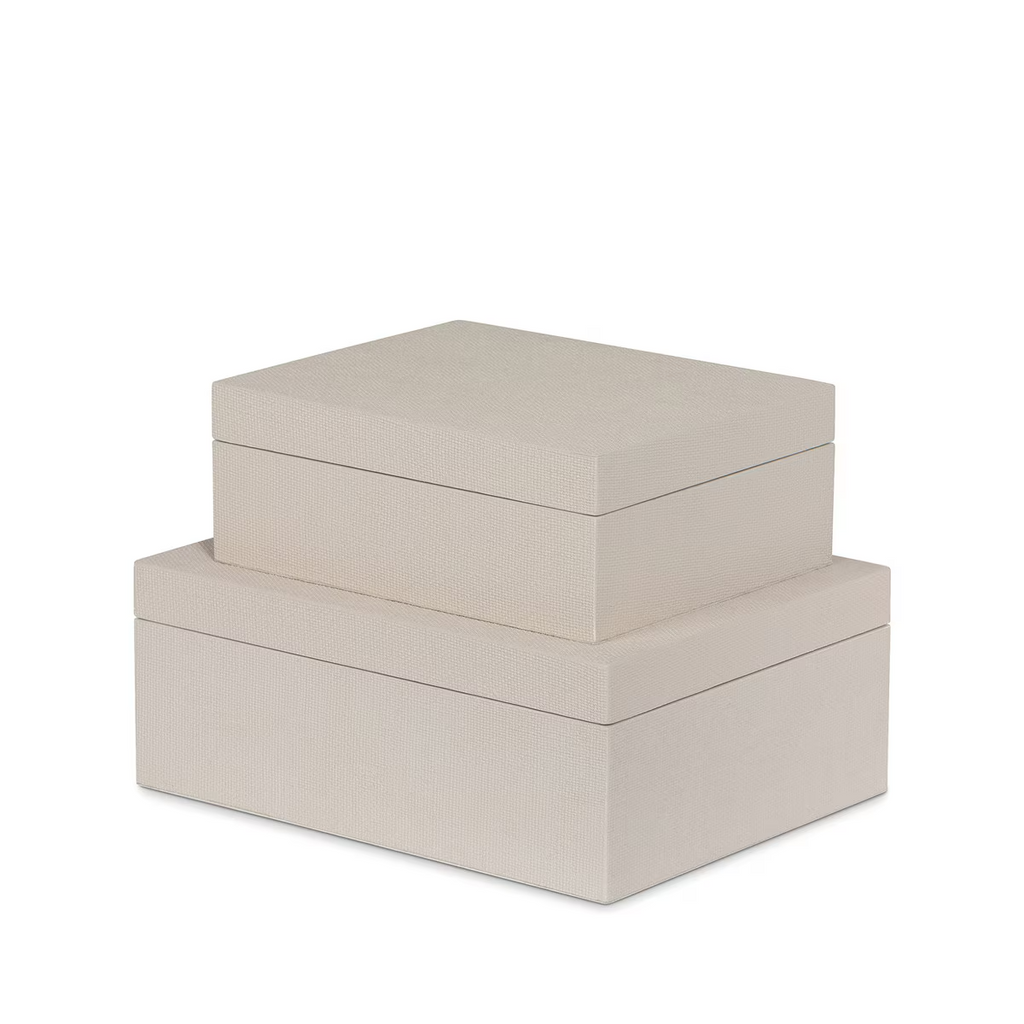St Tropez Decorative Boxes Set/2 (11 Colors)