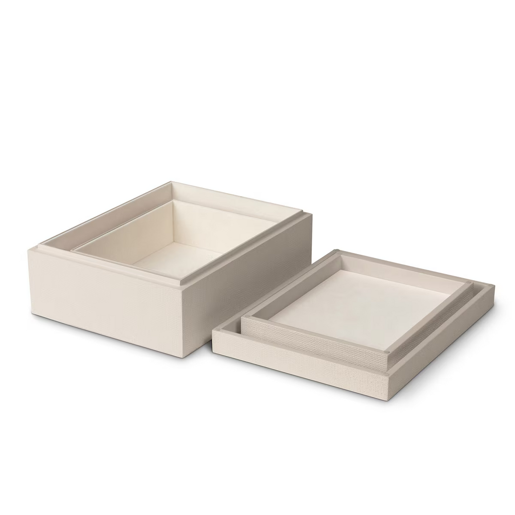 St Tropez Decorative Boxes Set/2 (11 Colors)