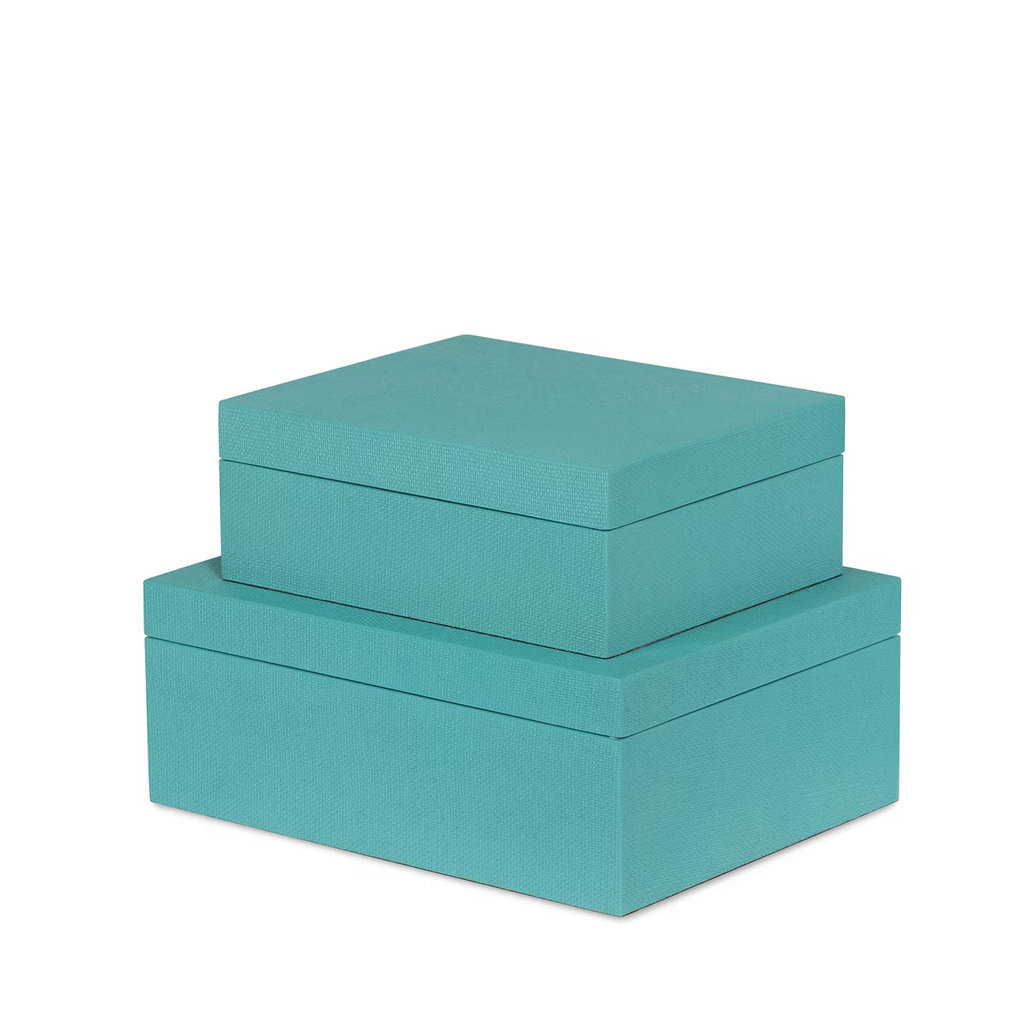 St Tropez Decorative Boxes Set/2 (11 Colors)