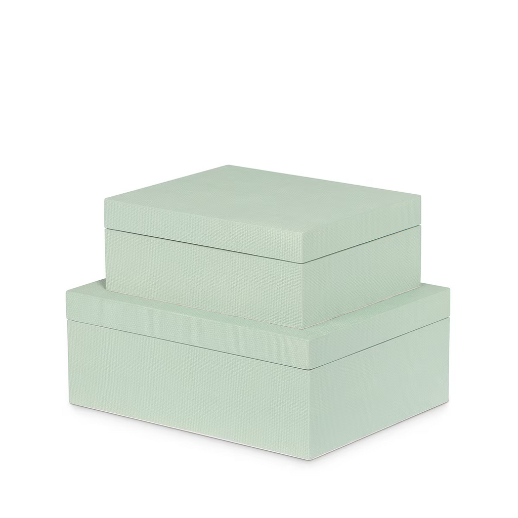 St Tropez Decorative Boxes Set/2 (11 Colors)