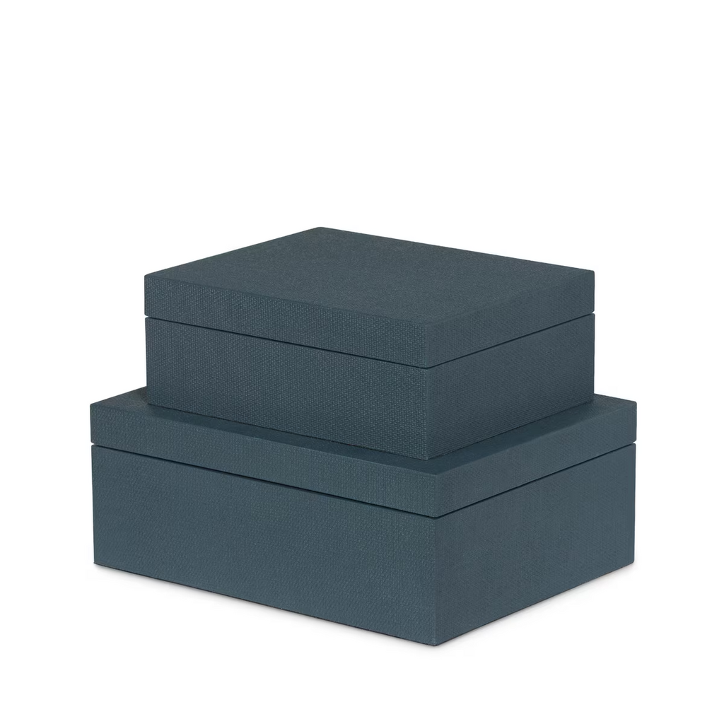 St Tropez Decorative Boxes Set/2 (11 Colors)