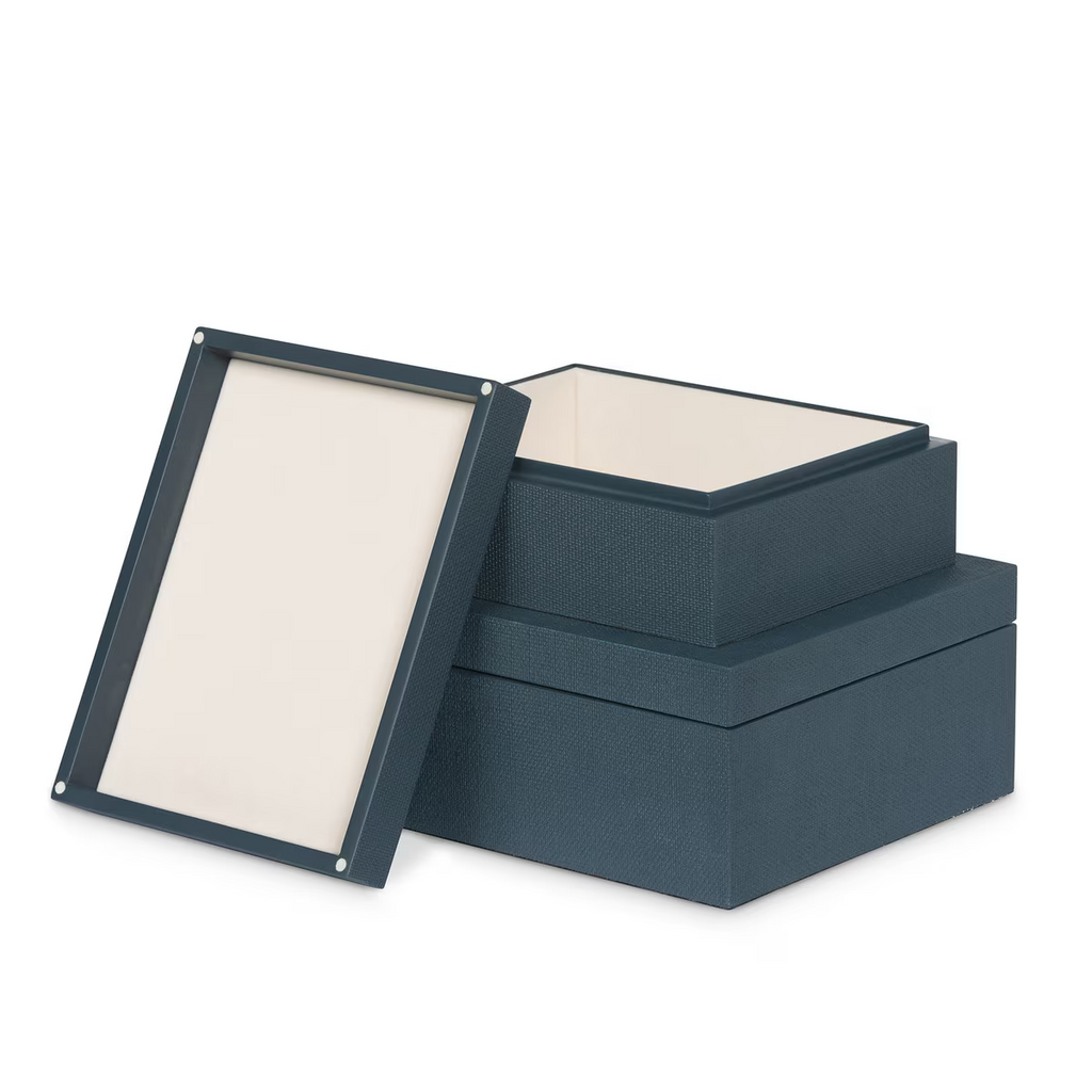 St Tropez Decorative Boxes Set/2 (11 Colors)