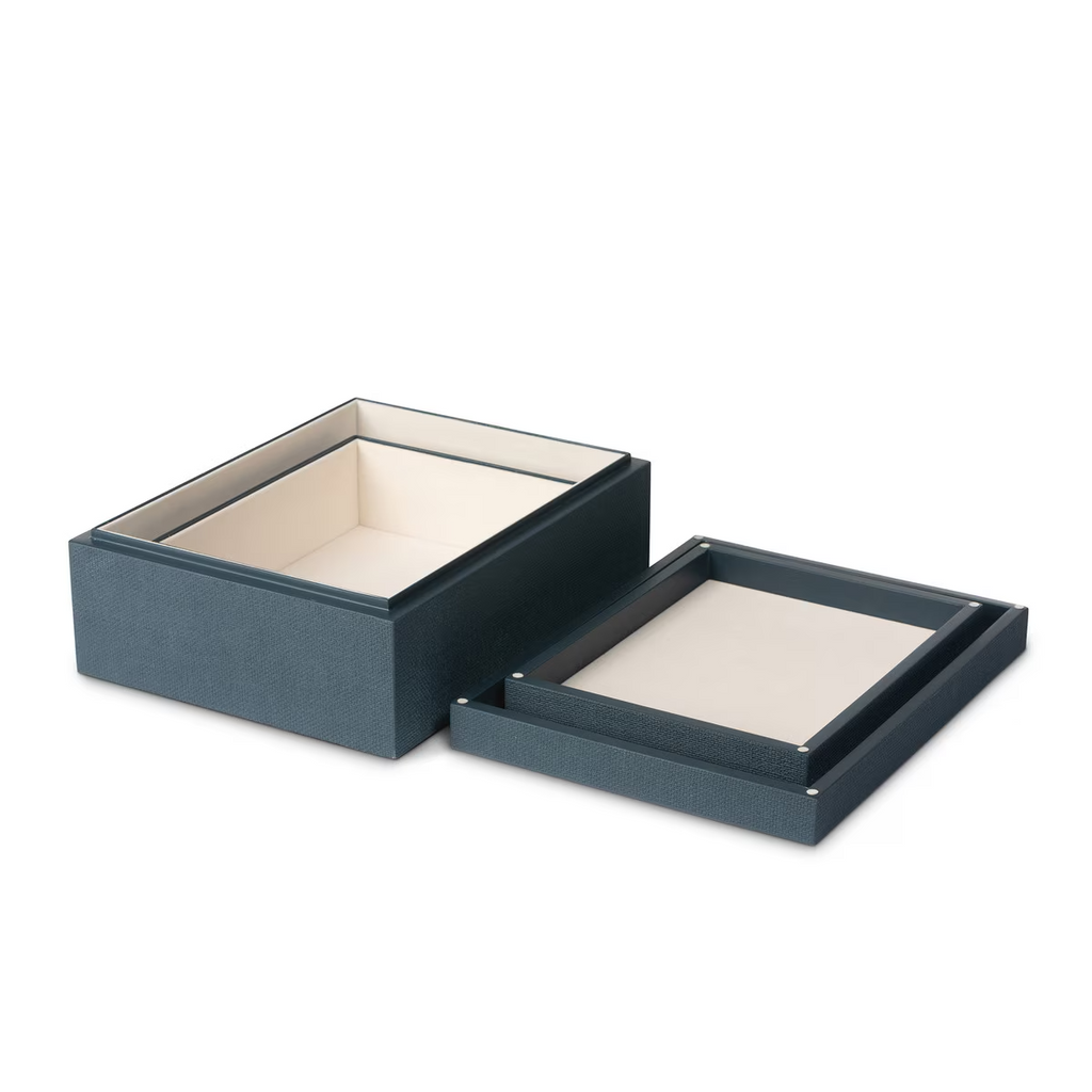 St Tropez Decorative Boxes Set/2 (11 Colors)