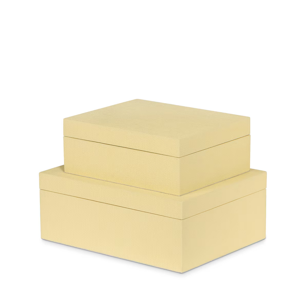 St Tropez Decorative Boxes Set/2 (11 Colors)