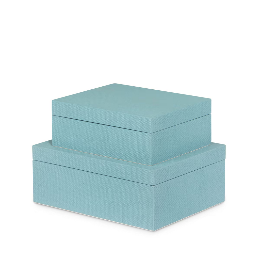 St Tropez Decorative Boxes Set/2 (11 Colors)