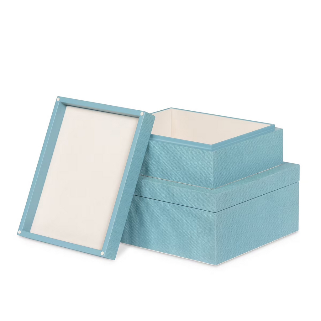 St Tropez Decorative Boxes Set/2 (11 Colors)