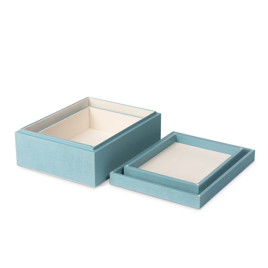 St Tropez Decorative Boxes Set/2 (11 Colors)