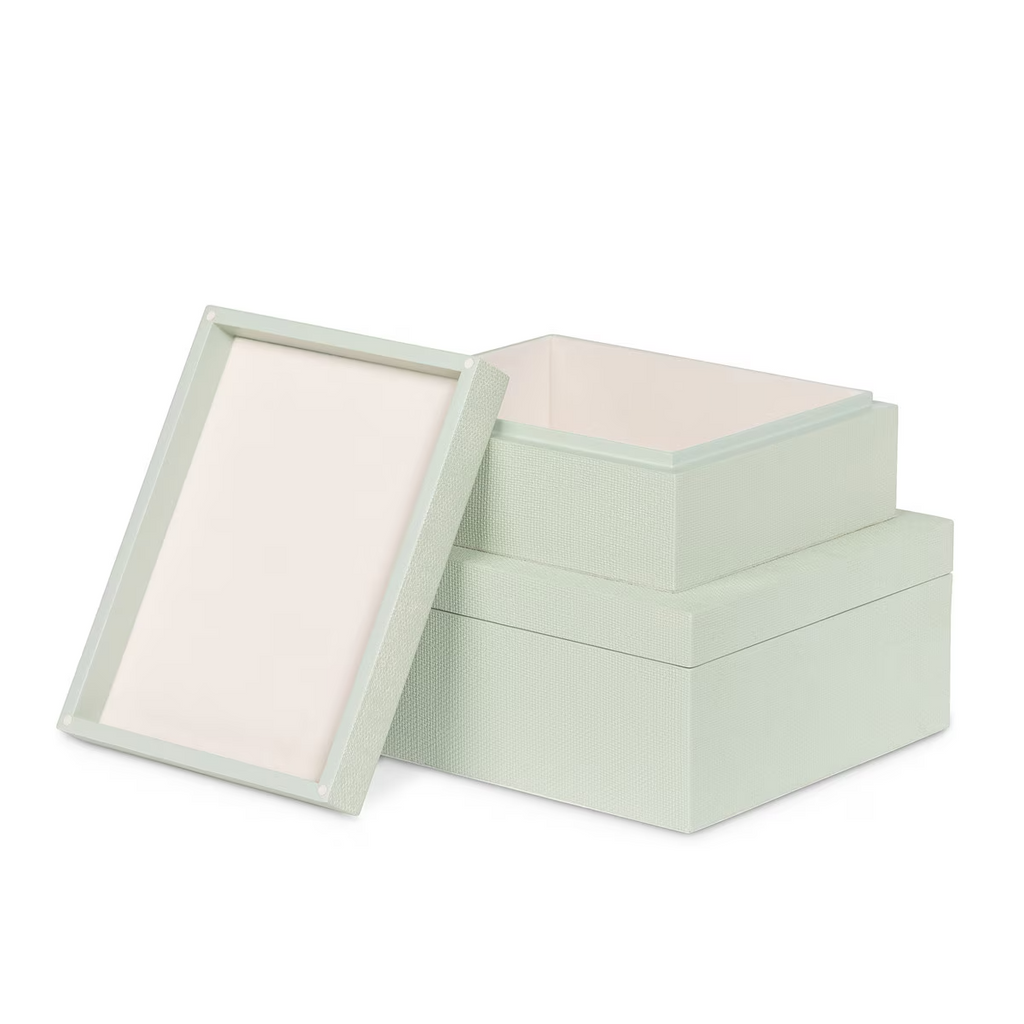 St Tropez Decorative Boxes Set/2 (11 Colors)