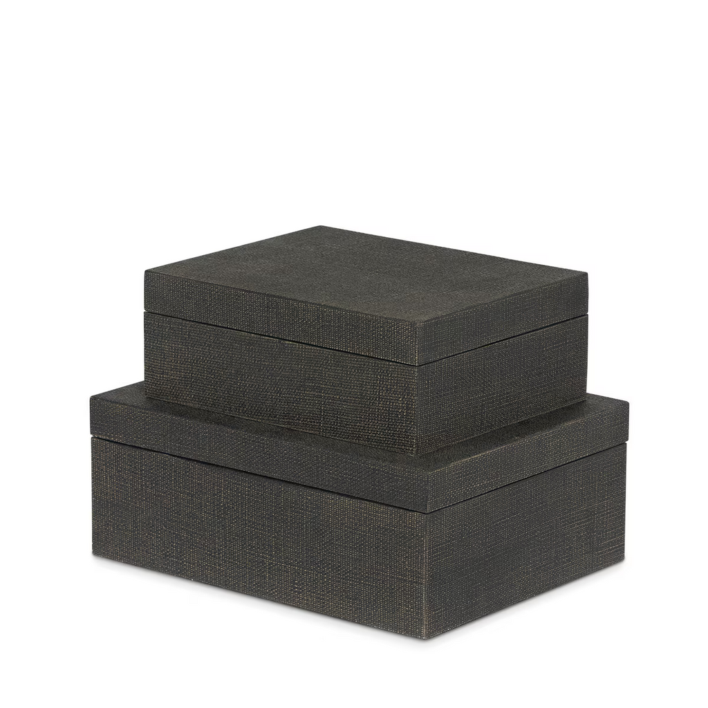 St Tropez Decorative Boxes Set/2 (11 Colors)