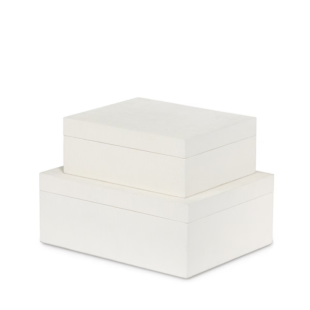 St Tropez Decorative Boxes Set/2 (11 Colors)