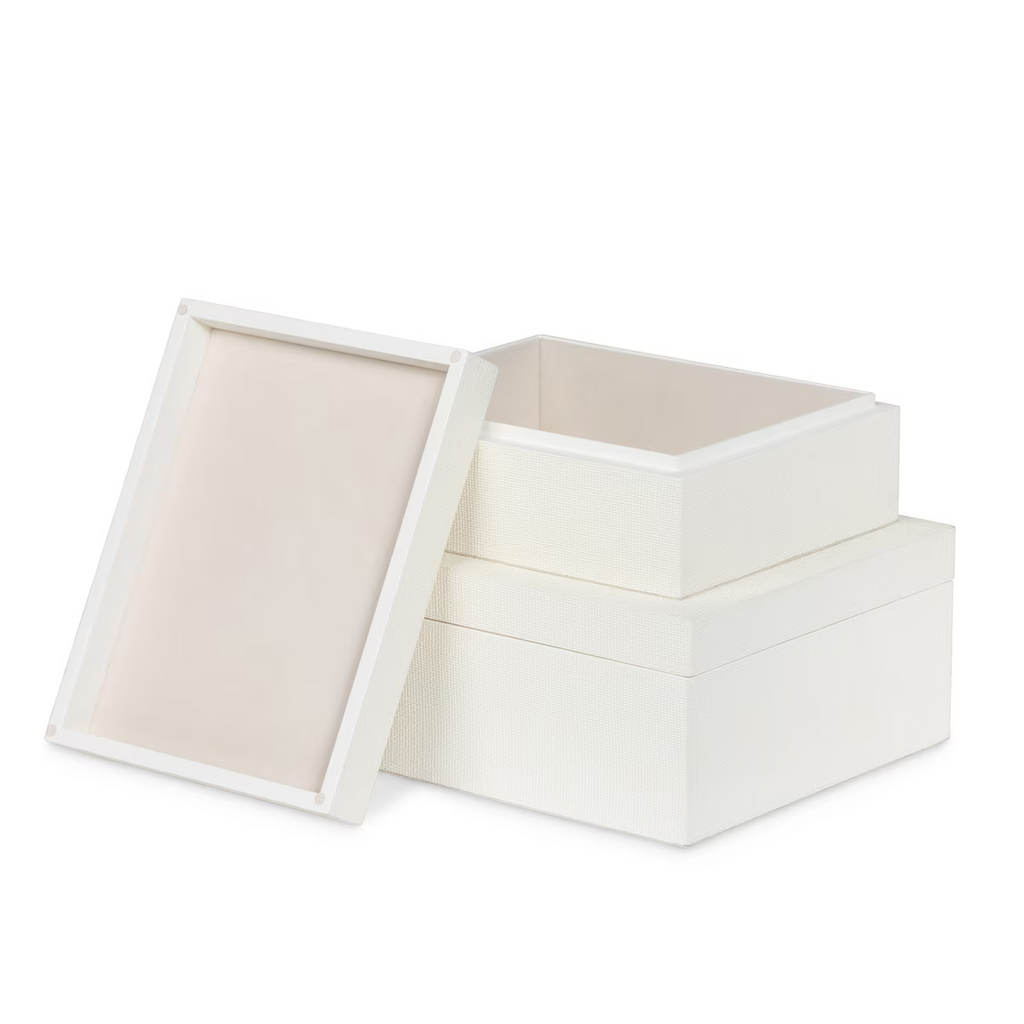 St Tropez Decorative Boxes Set/2 (11 Colors)