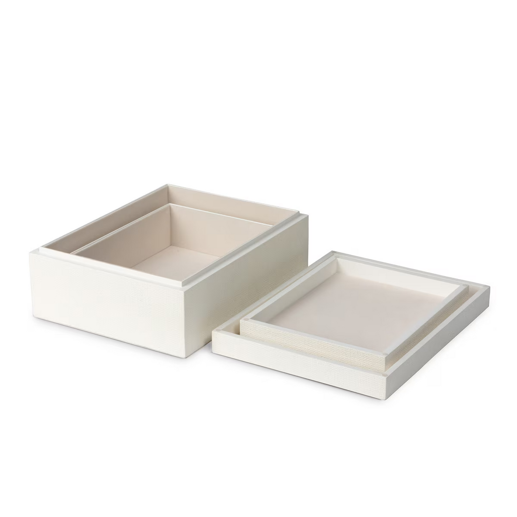 St Tropez Decorative Boxes Set/2 (11 Colors)