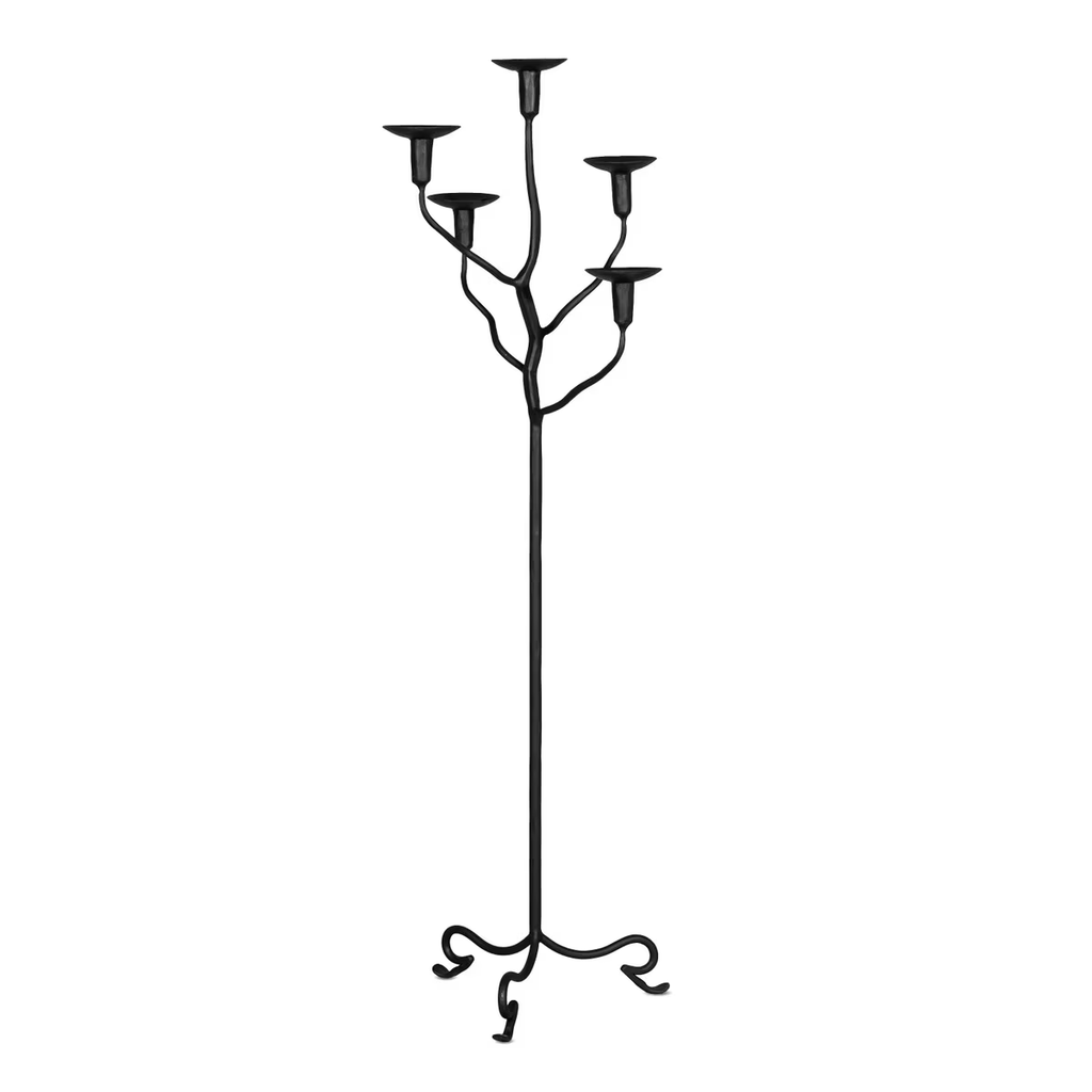 Forged Iron Candelabras Set/2