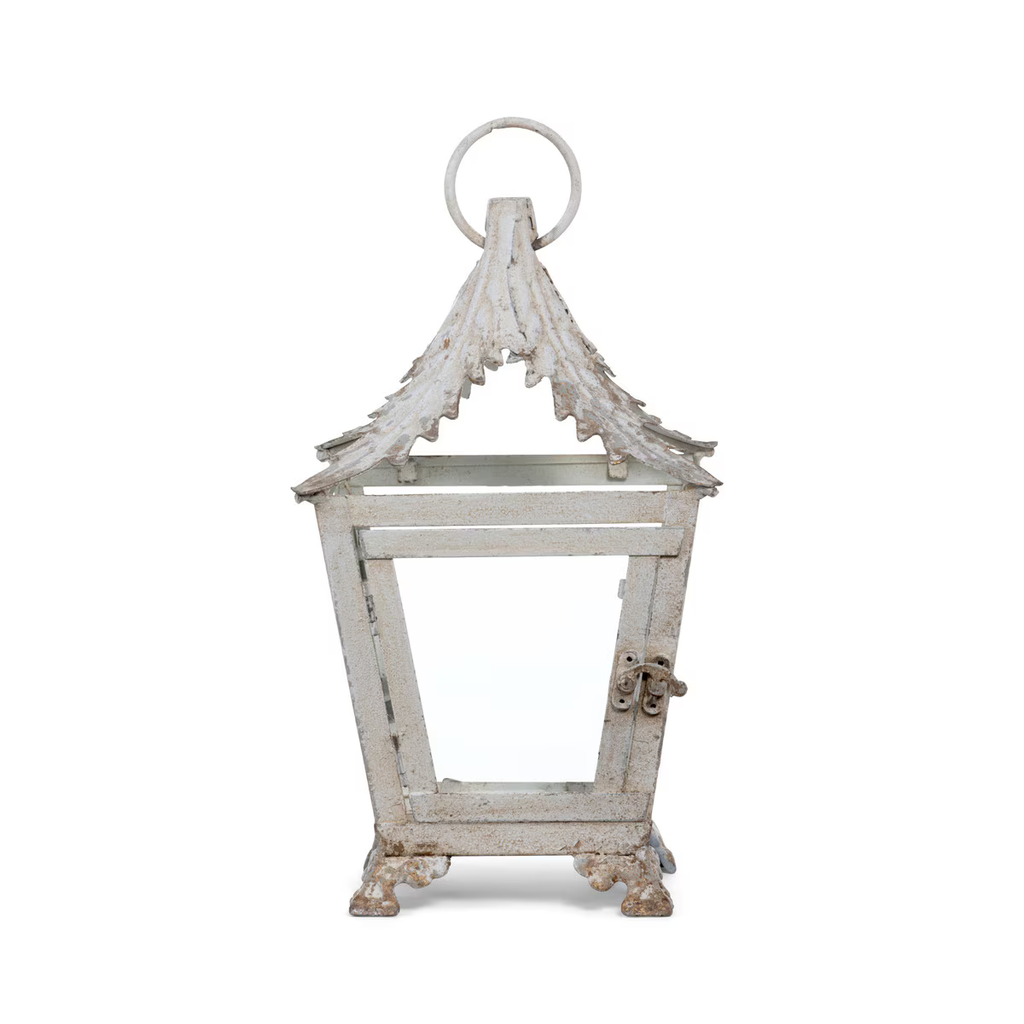 Iron Garden Lantern 12"