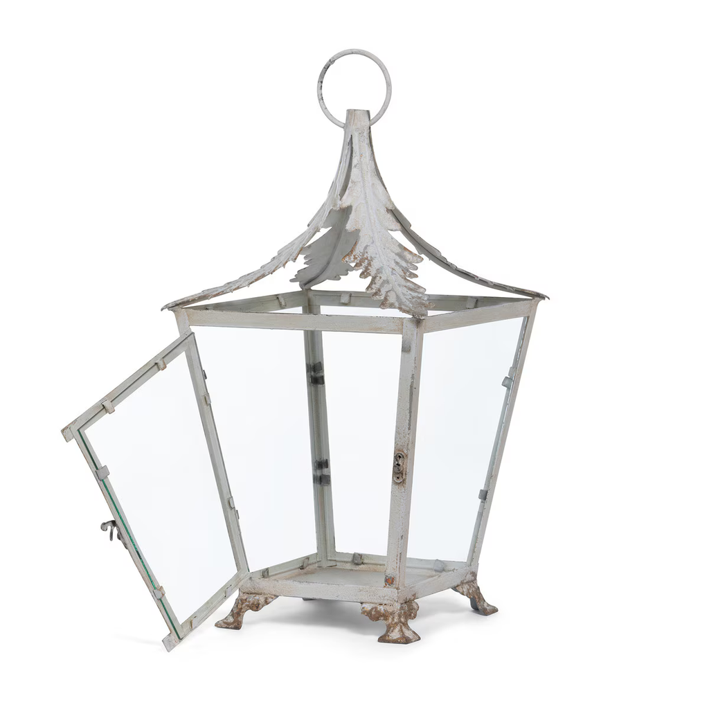 Iron Garden Lantern 18"