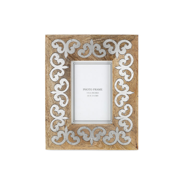 Heritage Inlay Wood 4x6 Frame