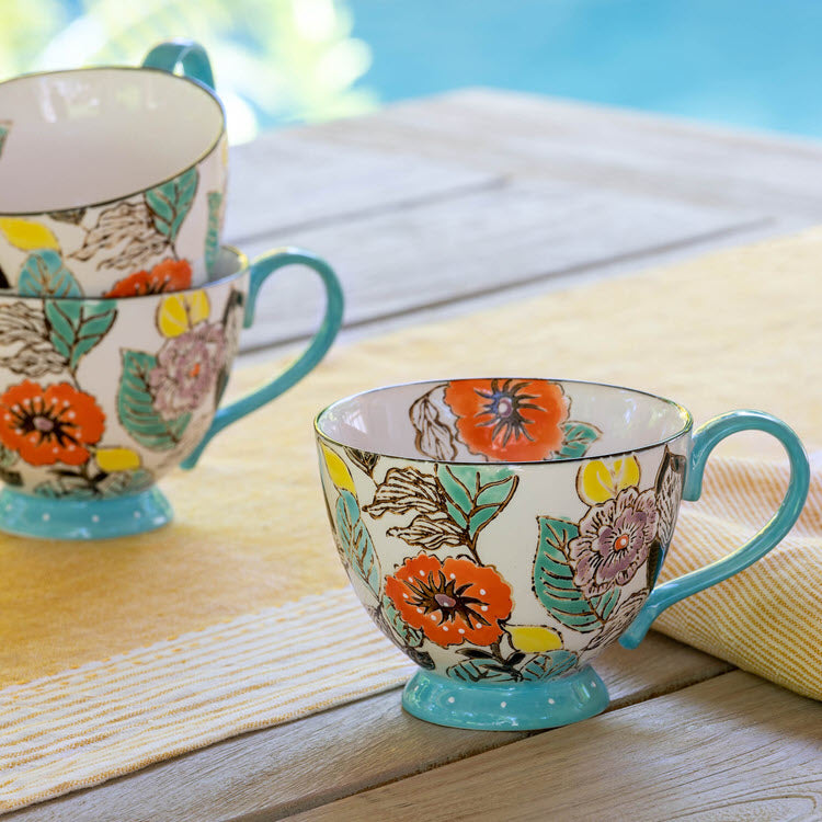 Poppy Garden Stoneware Dinnerware