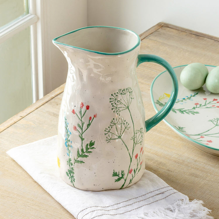 Spring Wildflower Pitcher