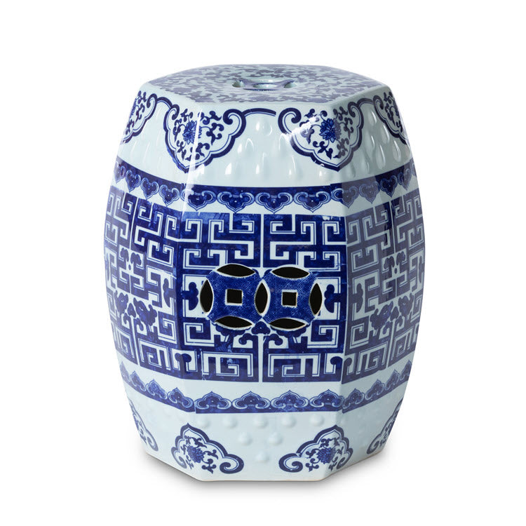 Chinoiserie Garden Stool