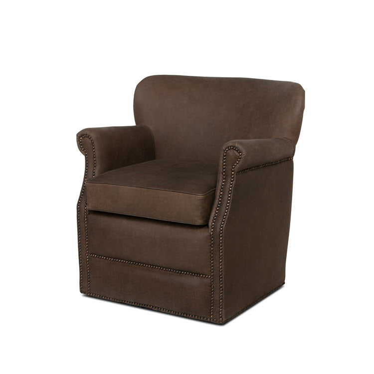 Armando Leather Chair Morel