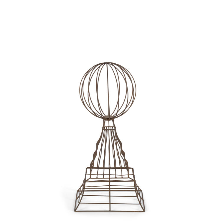 Wire Finial Topiary Frames Set/2