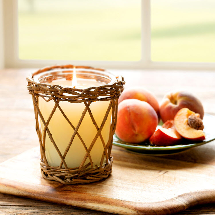 Peach Orchard Willow Candles Box/6