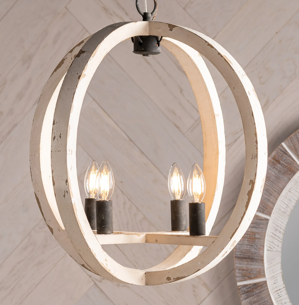 Jolla Wood Sphere Pendant Light