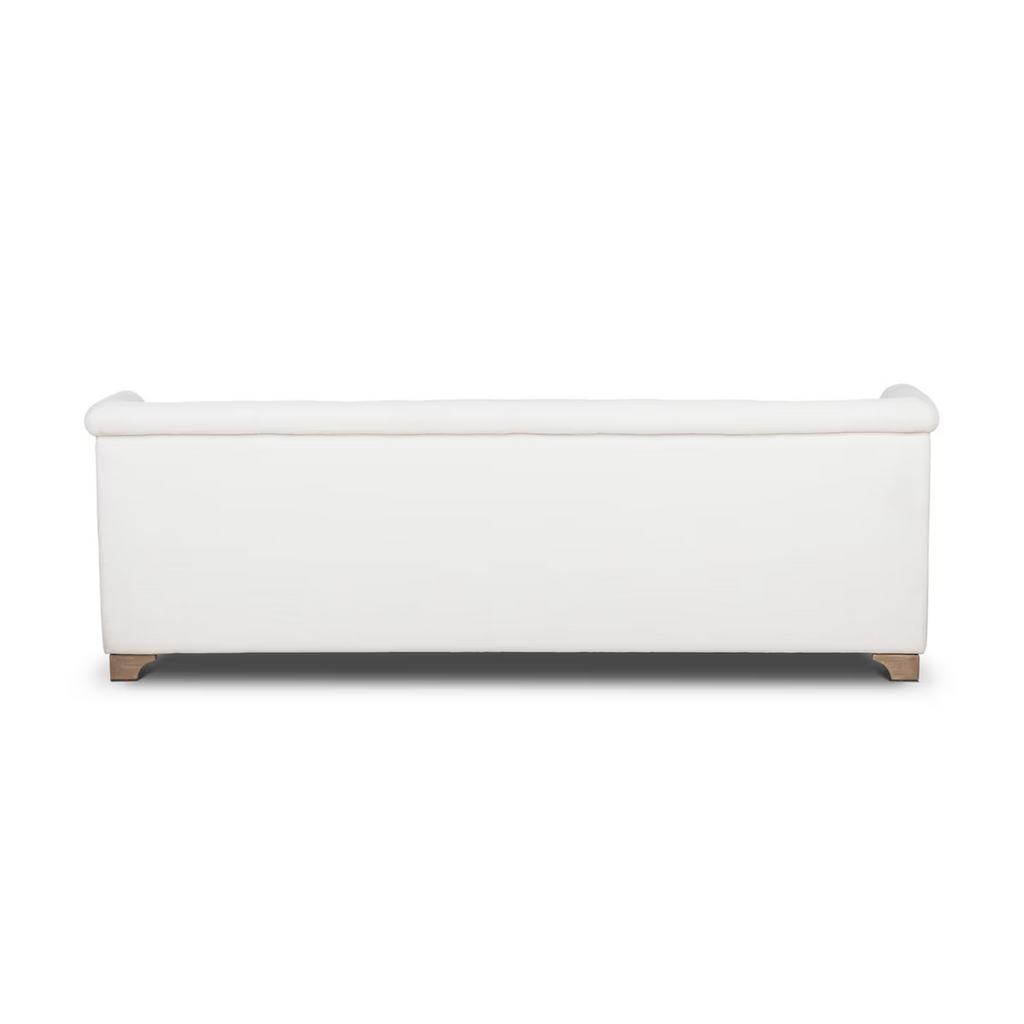 Scroll Arm Sofa Ivory
