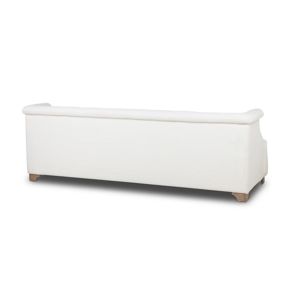Scroll Arm Sofa Ivory