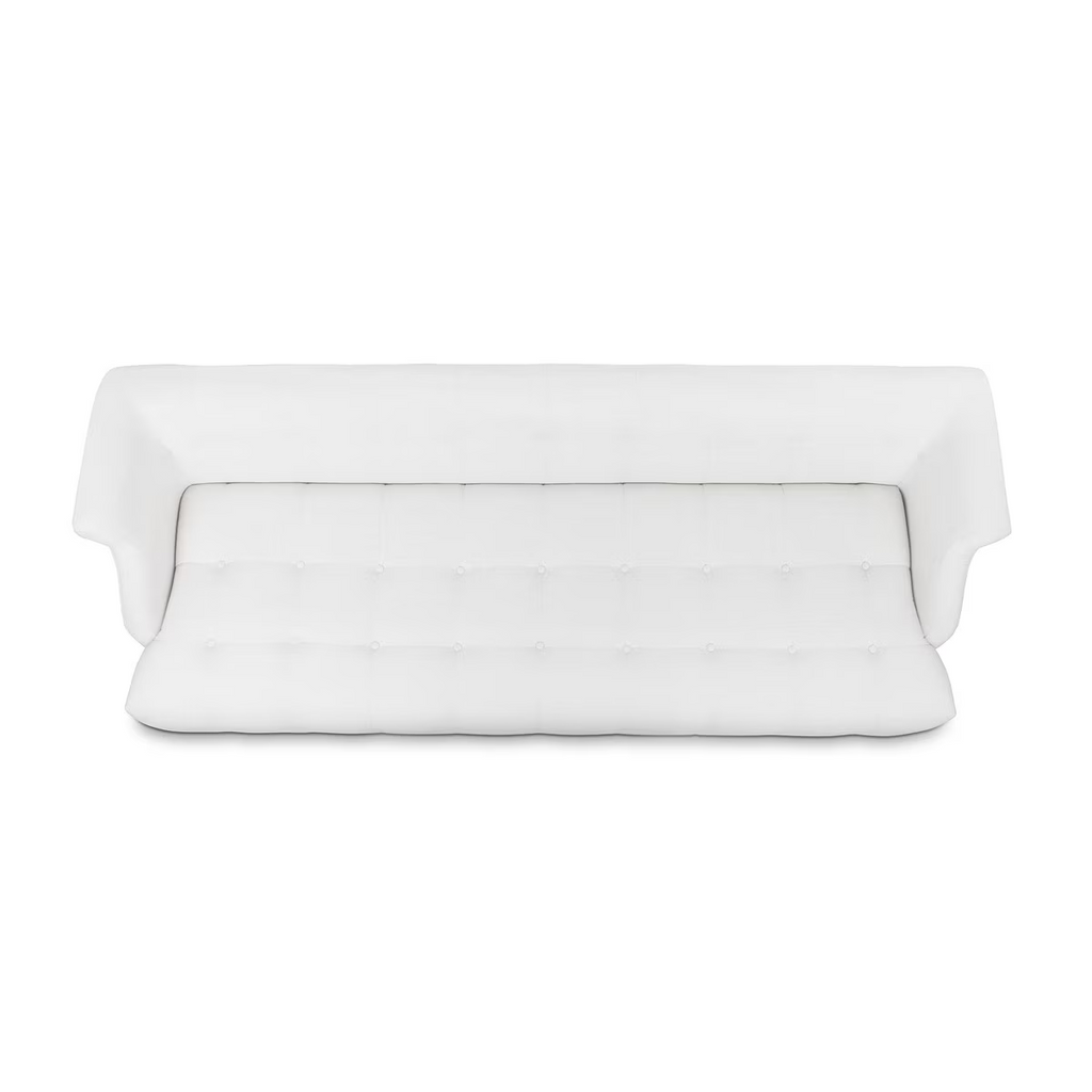 Scroll Arm Sofa Ivory