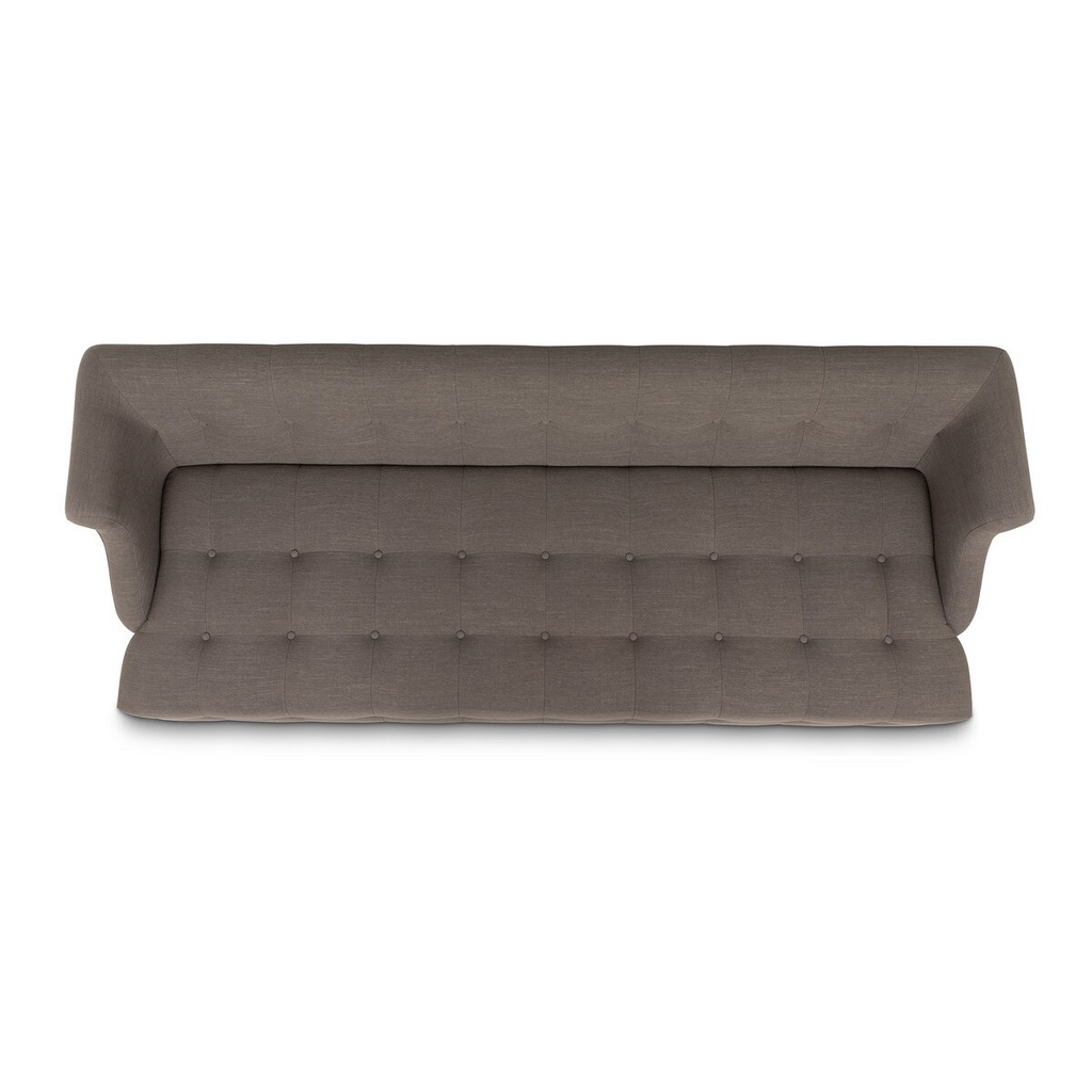 Scroll Arm Sofa Mocha